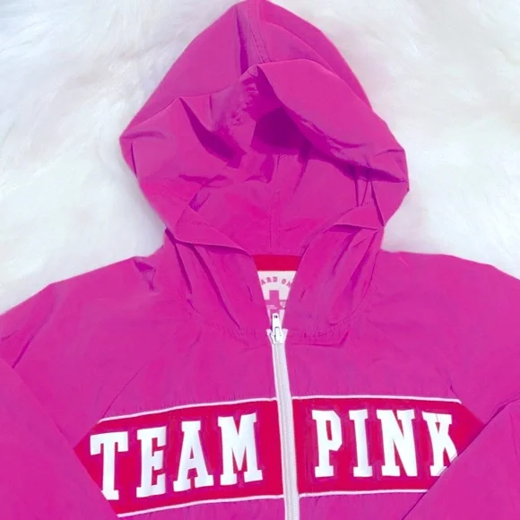 Victoria’s Secret PINK Vintage Team PINK Jacket Like New Excellent Condi… - Picture 6 of 10